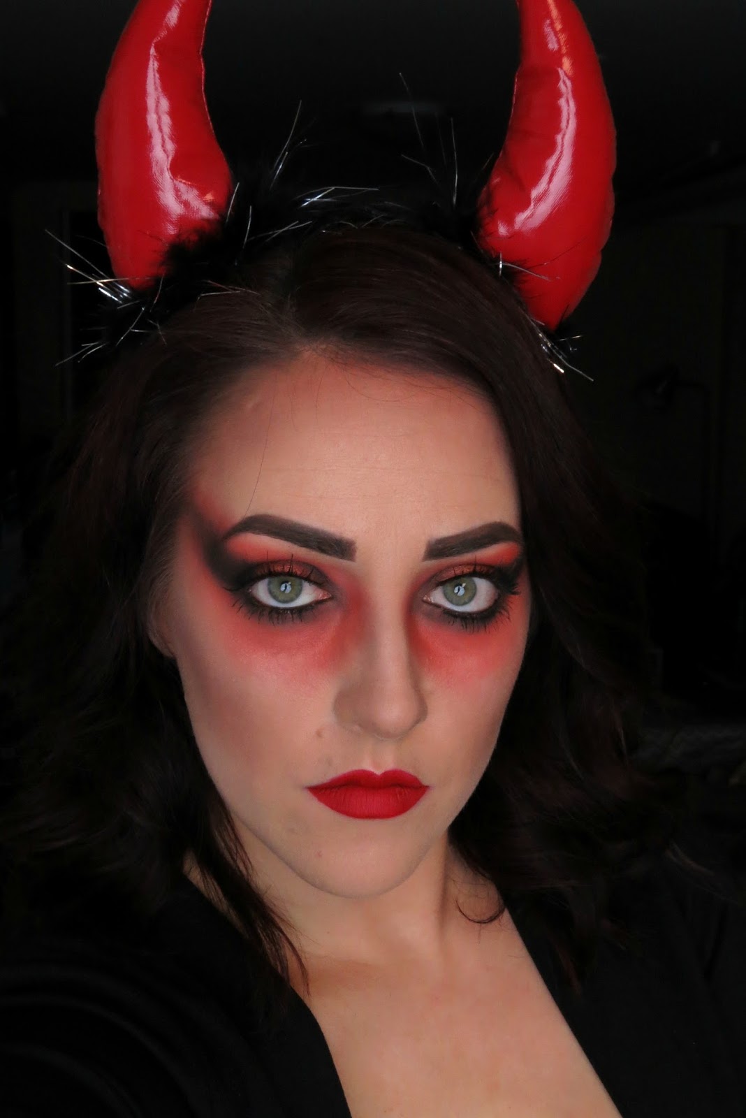 Last Minute Devil Halloween Makeup – Kaitlyn Elisabeth Beauty